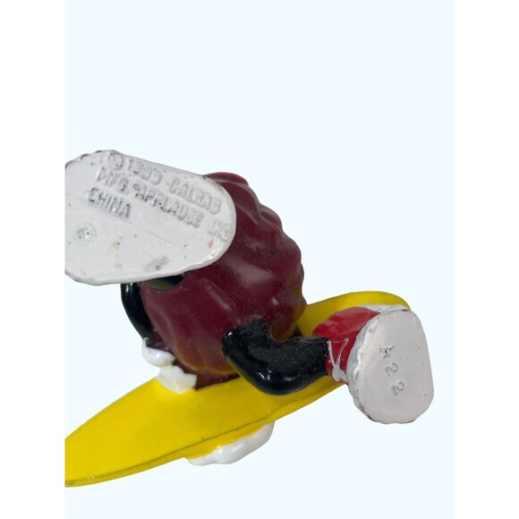 California Raisins Figurines Set Of 8 Vintage Collectibles 1980s Funky Character - Picture 8 of 8